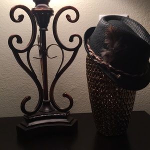 Fedora hat.